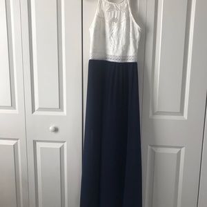 Lacy formal maxi dress